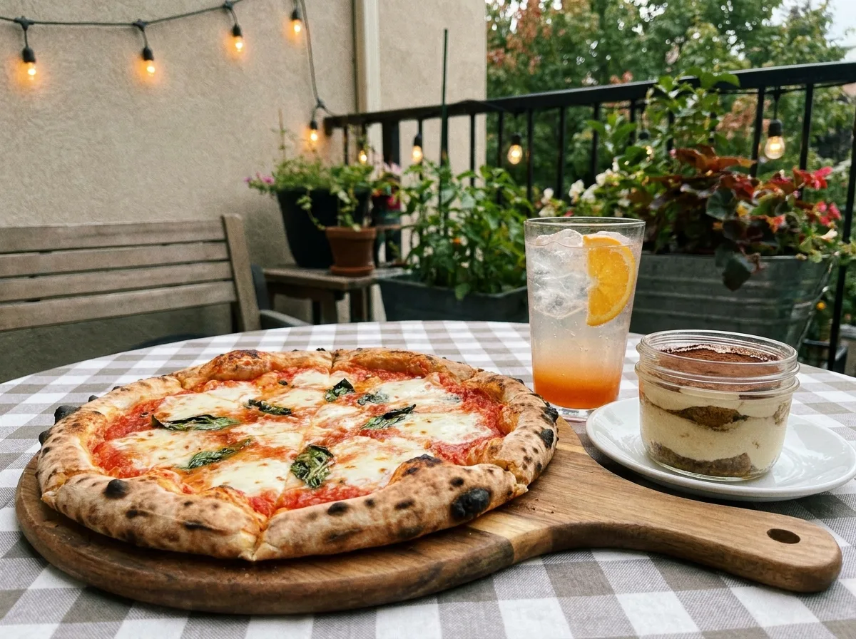 Pizza + beguda + postres per 12,90€
